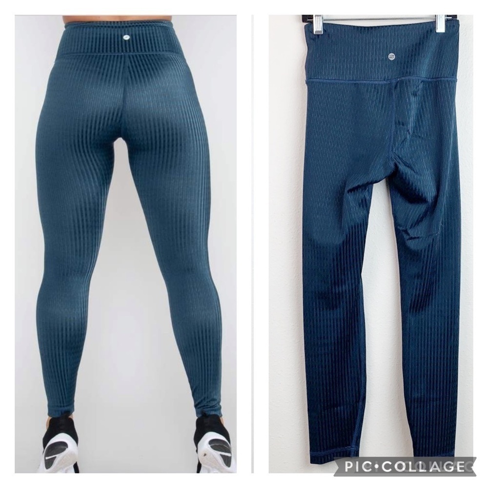 VIMMIA Suzuka core ribbed high waist leggings EUC